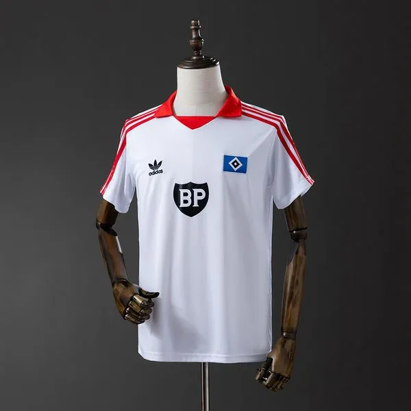 Camiseta de fútbol Hamburger SV 1980/81 LOCAL MANGA CORTA VERSION FAN