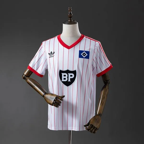 Camiseta de fútbol Hamburger SV 1983/84 LOCAL MANGA CORTA VERSION FAN