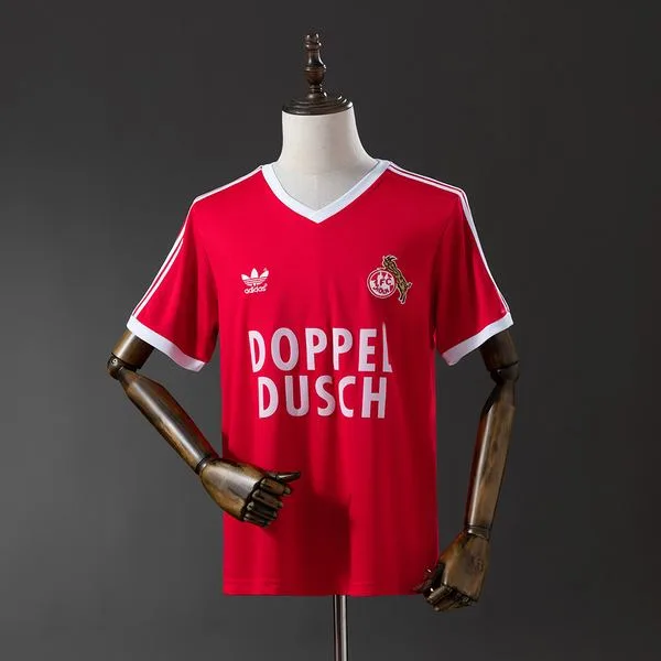 Camiseta de fútbol Köln 1984/85 VISITANTE MANGA CORTA VERSION FAN