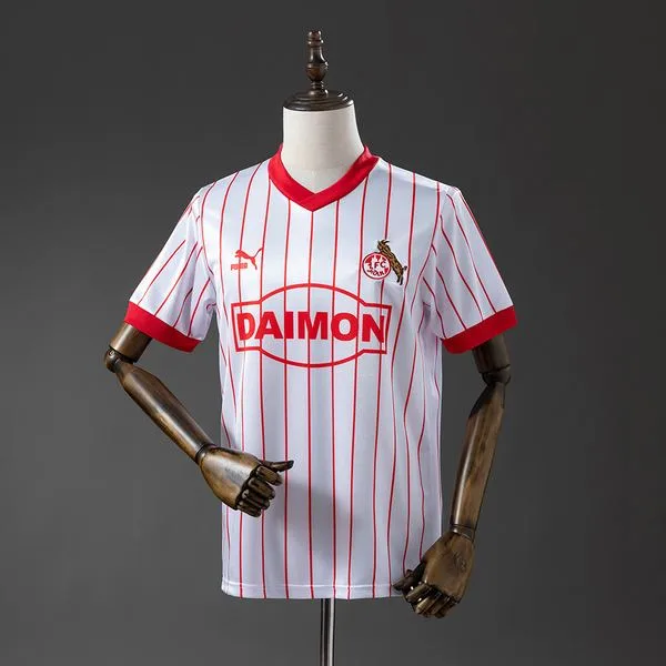 Camiseta de fútbol Köln 1986/87 LOCAL MANGA CORTA VERSION FAN