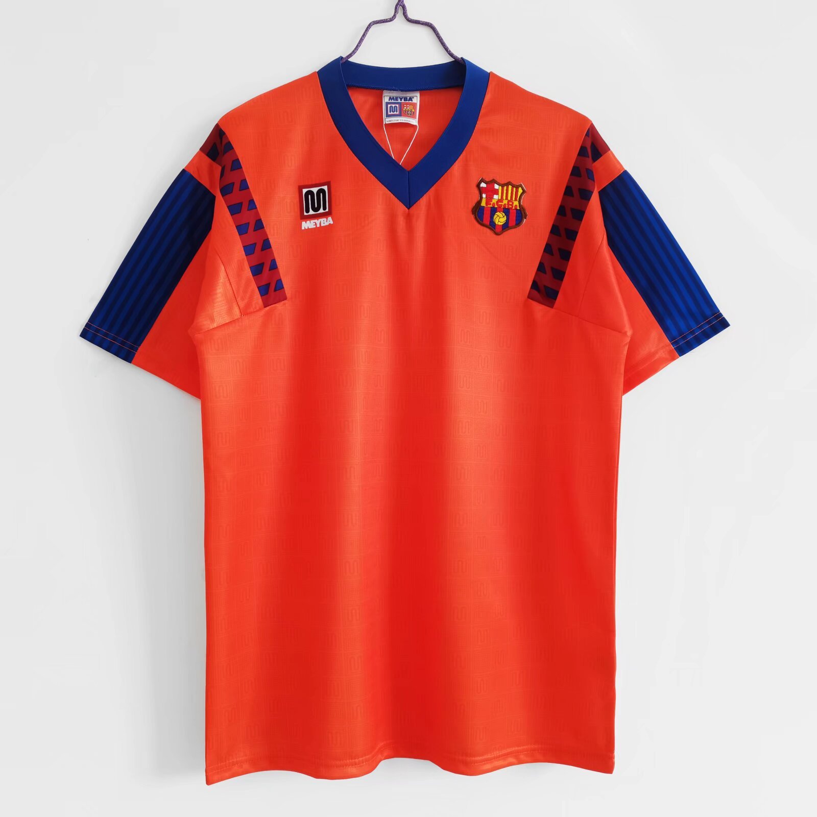 Camiseta de fútbol Barcelona 1991/92 VISITANTE MANGA CORTA VERSION FAN