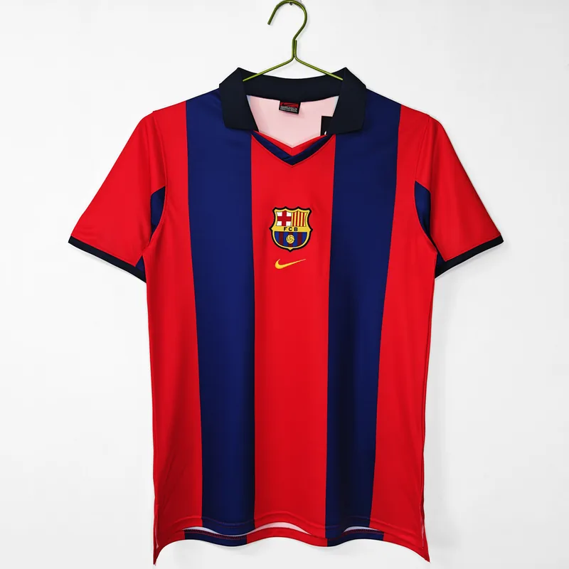 Camiseta Barcelona 1998/99 LOCAL MANGA CORTA VERSION FAN