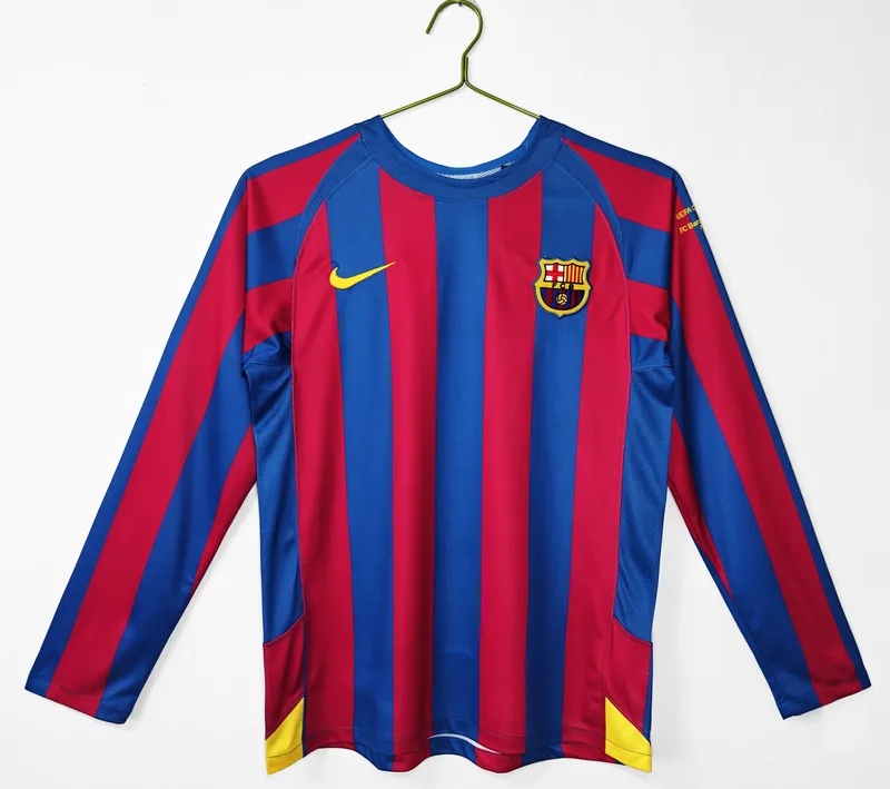 Barcelona 2005/06 LOCAL MANGA LARGA VERSION FAN