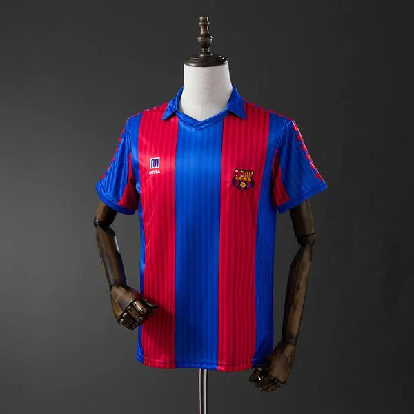 Camiseta de fútbol Barcelona 1989/92 LOCAL MANGA CORTA VERSION FAN
