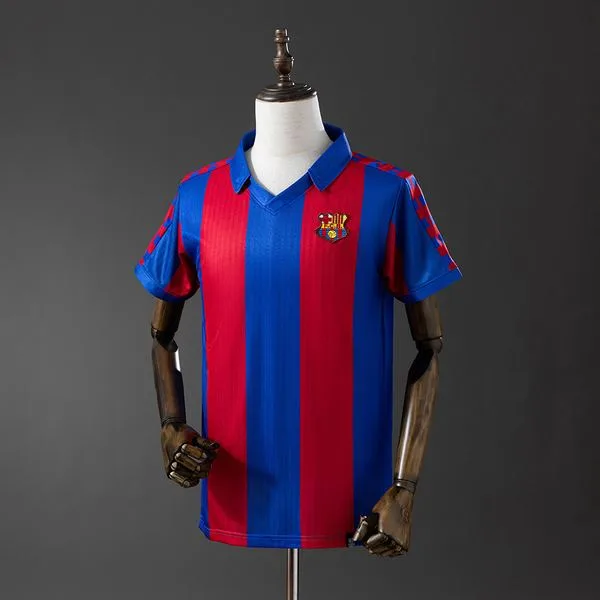 Camiseta de fútbol Barcelona 1990/92 LOCAL MANGA CORTA VERSION FAN