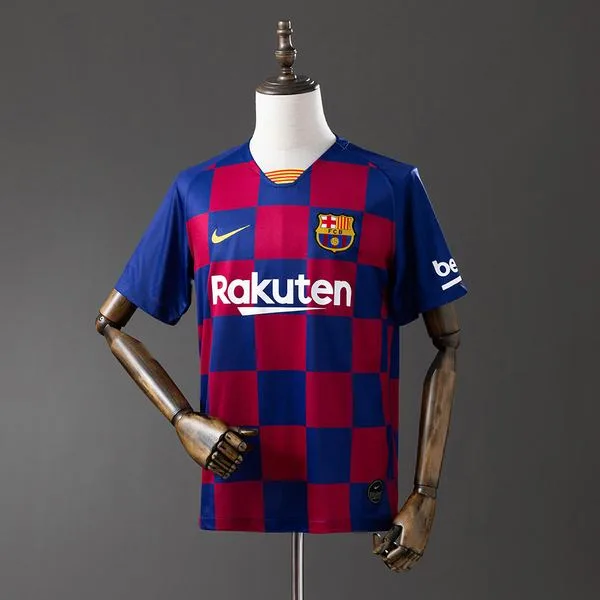 Camiseta de fútbol Barcelona 2019/20 LOCAL MANGA CORTA VERSION FAN