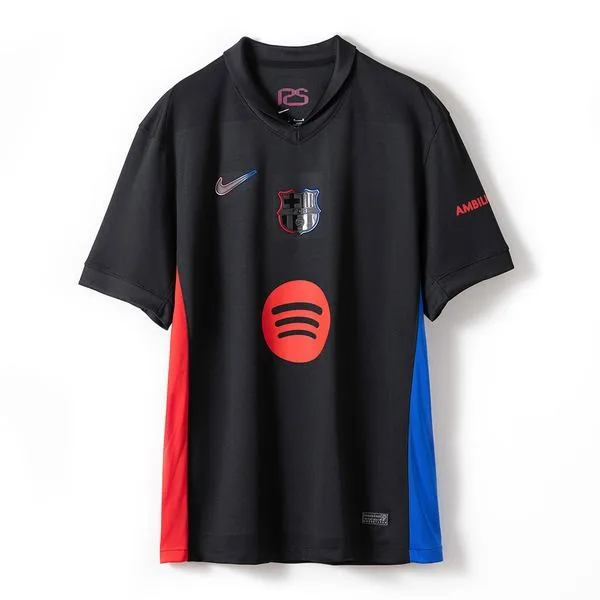 Camiseta de fútbol Barcelona 2024/25 VISITANTE MANGA CORTA VERSION FAN