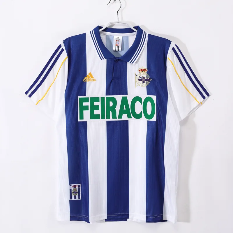 Camiseta Deportivo 1999/00 LOCAL MANGA CORTA VERSION FAN