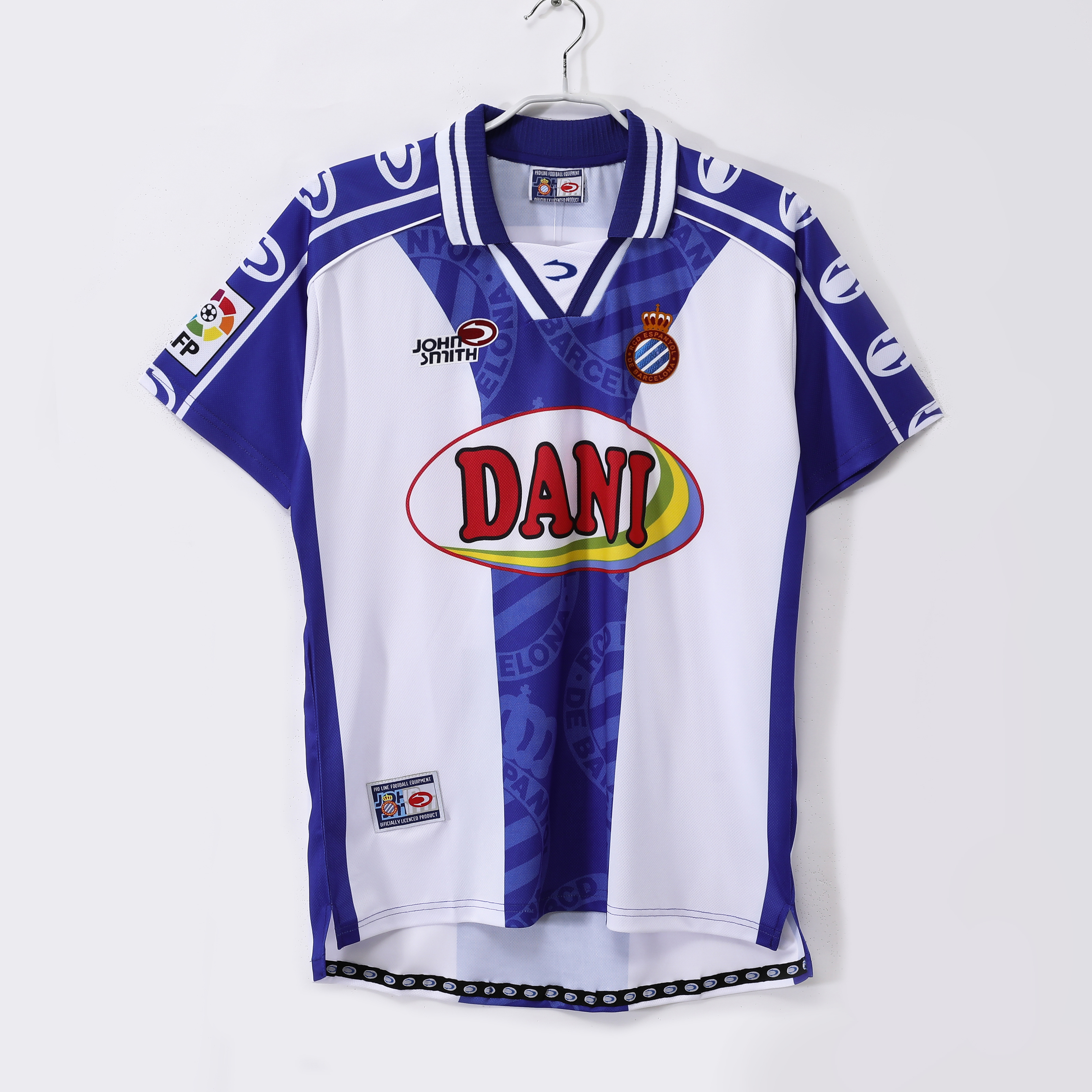 Camiseta de fútbol Espanyol 1999/00 LOCAL MANGA CORTA VERSION FAN