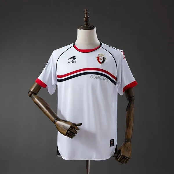 Camiseta de fútbol Osasuna 2010/11 VISITANTE MANGA CORTA VERSION FAN