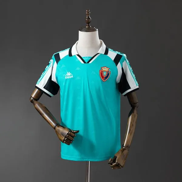 Camiseta de fútbol Osasuna 1995/96 VISITANTE MANGA CORTA VERSION FAN