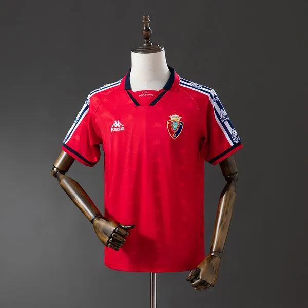 Camiseta de fútbol Osasuna 1995/96 LOCAL MANGA CORTA VERSION FAN