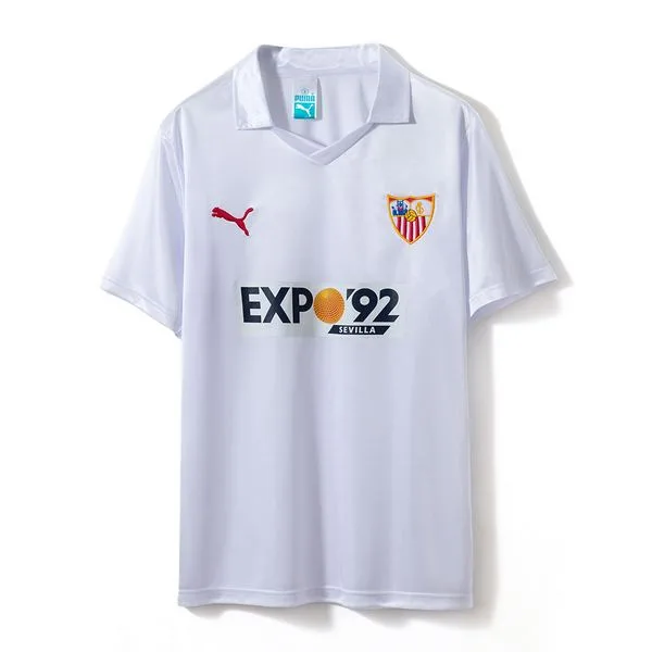 Camiseta de fútbol Sevilla 1987/90 LOCAL MANGA CORTA VERSION FAN