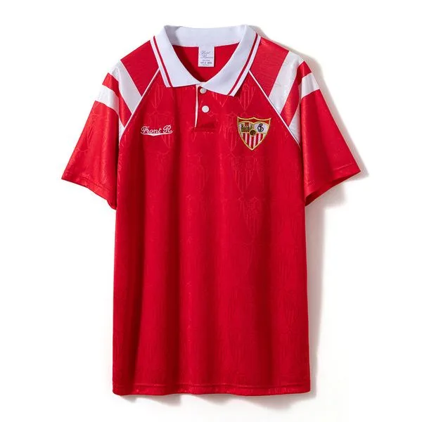 Camiseta de fútbol Sevilla 1992/93 VISITANTE MANGA CORTA VERSION FAN