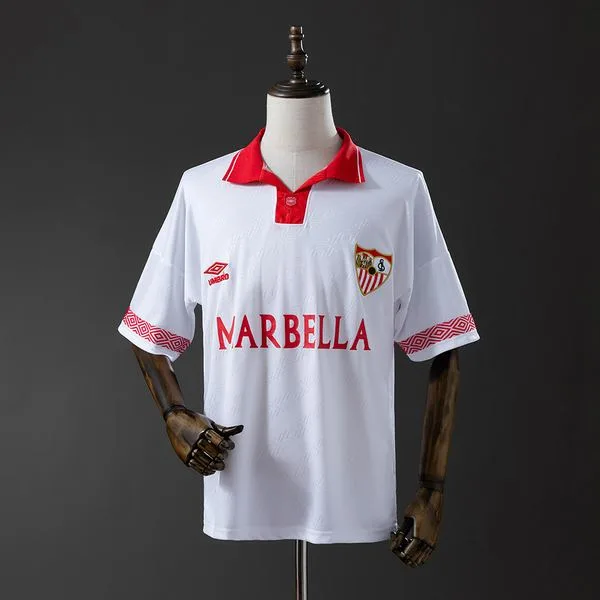 Camiseta de fútbol Sevilla 1994/96 LOCAL MANGA CORTA VERSION FAN