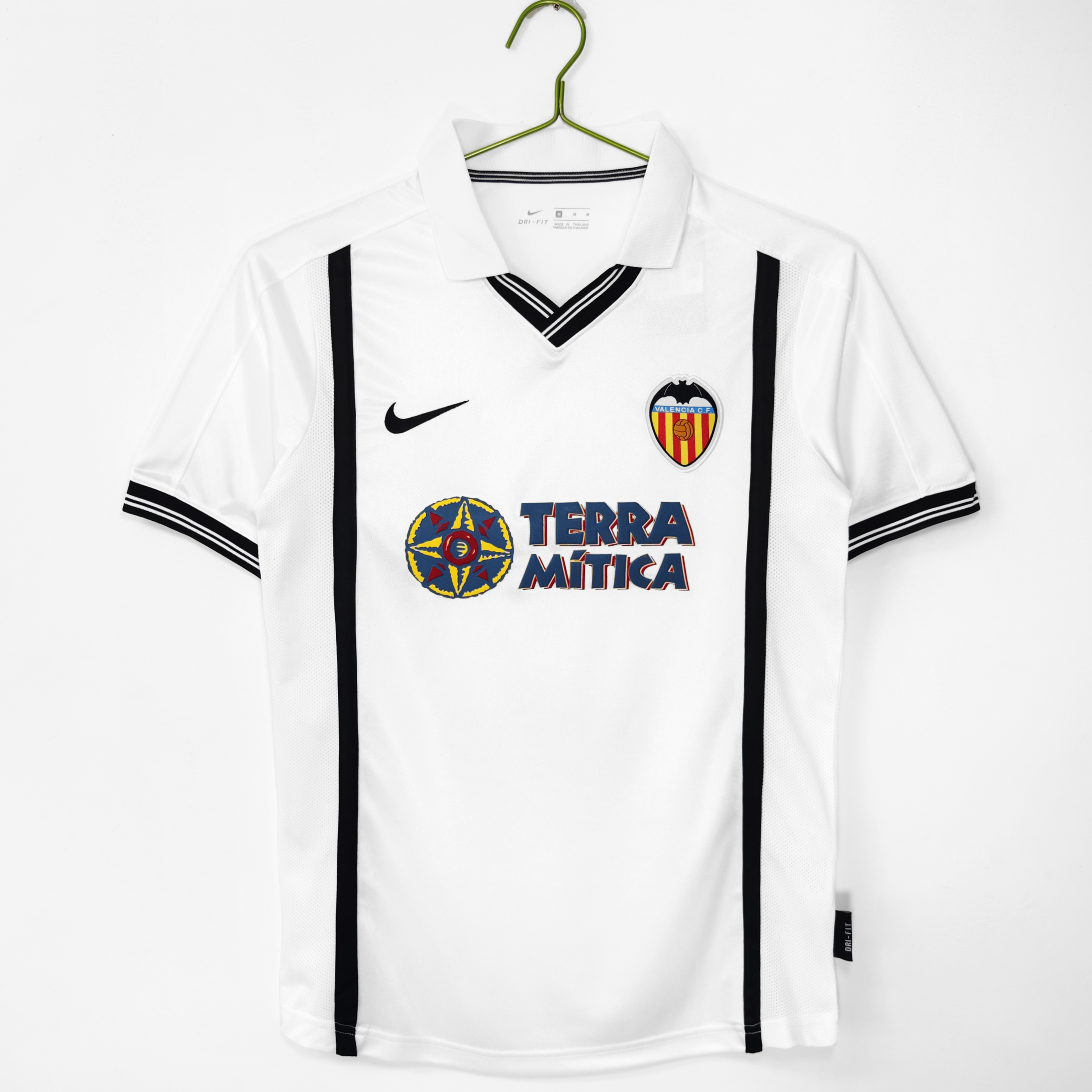 Camiseta de fútbol Valencia 2000/01 LOCAL MANGA CORTA VERSION FAN