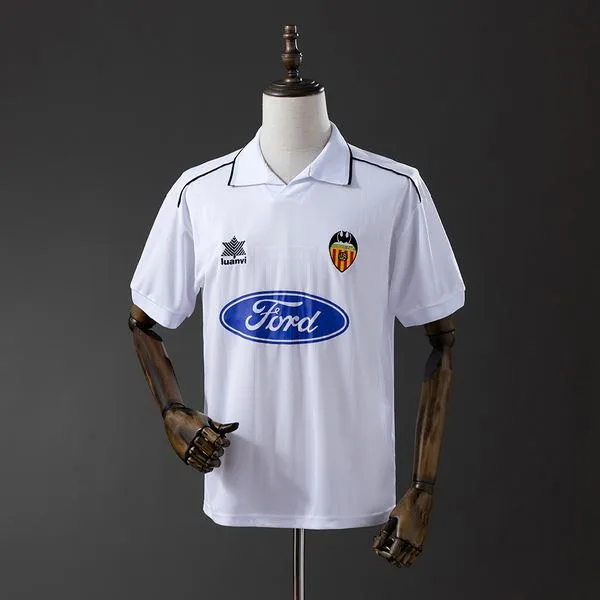 Camiseta de fútbol Valencia 1996/97 LOCAL MANGA CORTA VERSION FAN