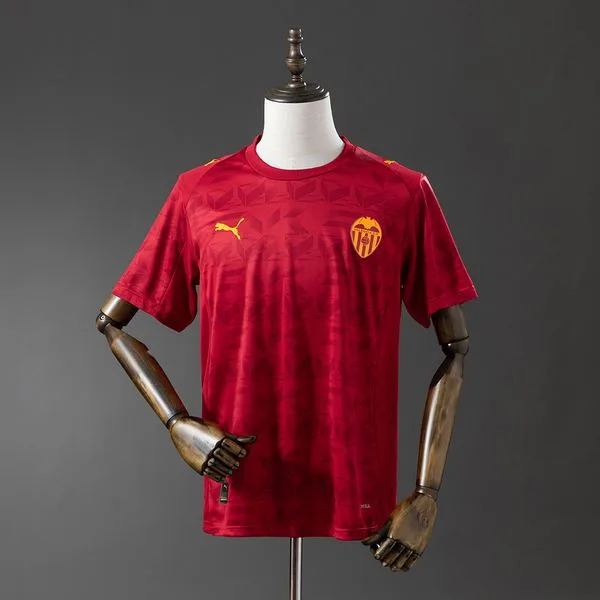 Camiseta de fútbol Valencia 2025/26 VISITANTE MANGA CORTA VERSION FAN