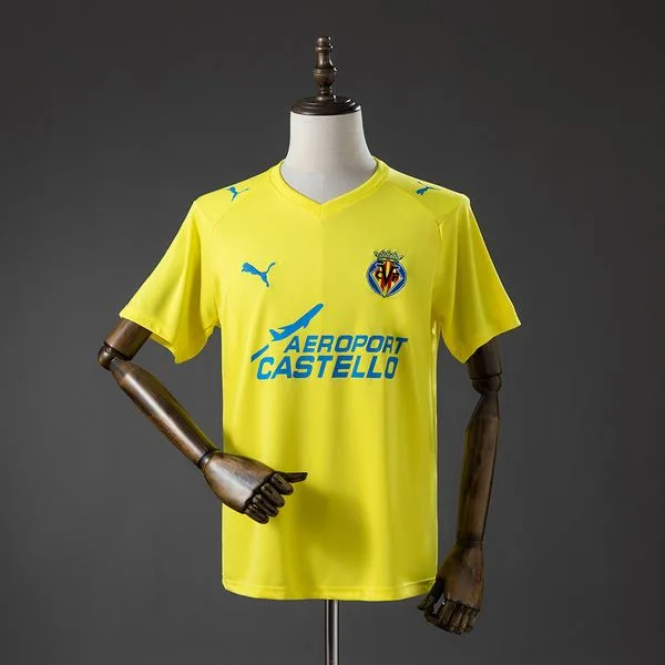 Camiseta de fútbol Villarreal 2008/09 LOCAL MANGA CORTA VERSION FAN