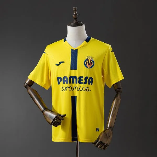 Camiseta de fútbol Villarreal 2025/26 LOCAL MANGA CORTA VERSION FAN