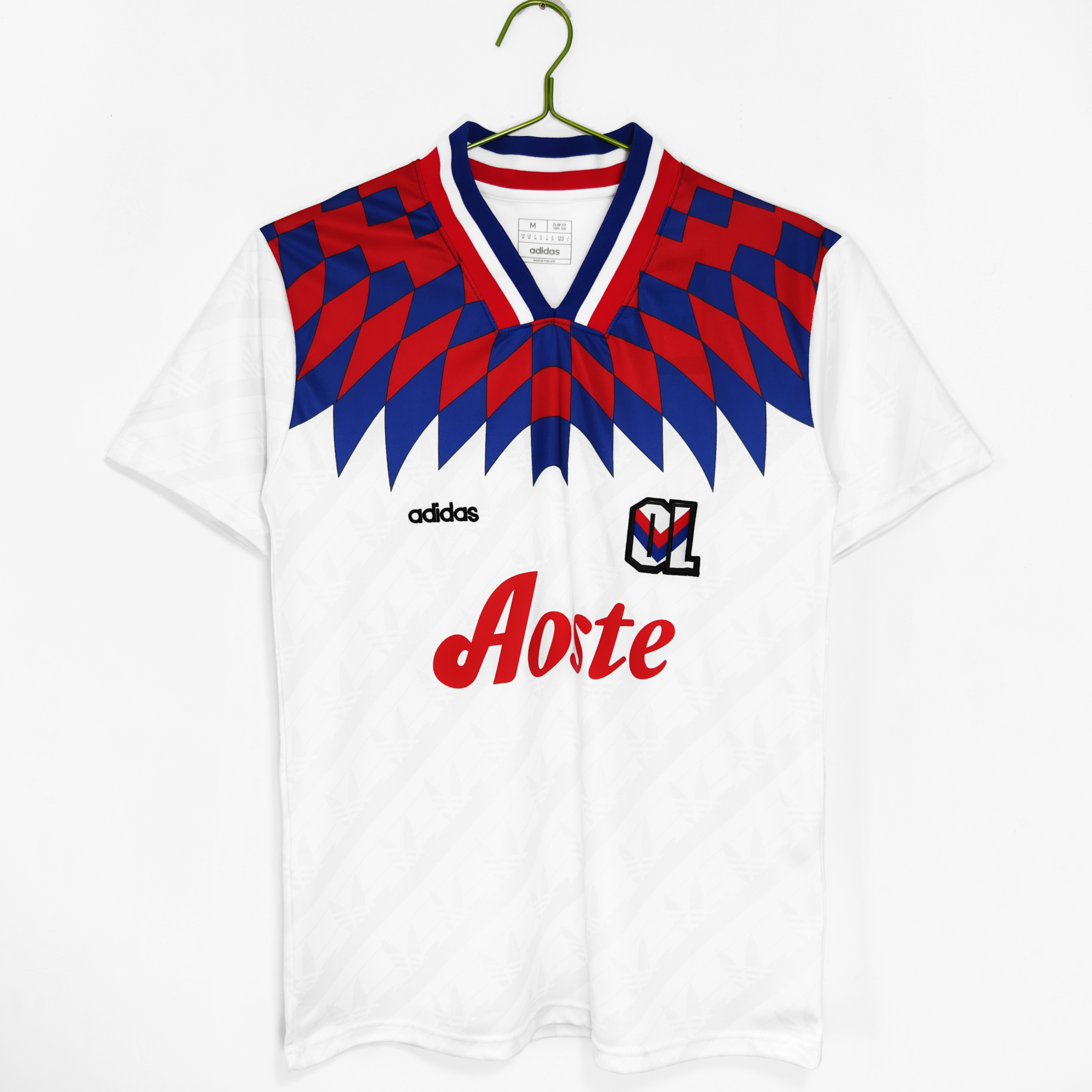 Camiseta de fútbol Lyon 1995/96 LOCAL MANGA CORTA VERSION FAN