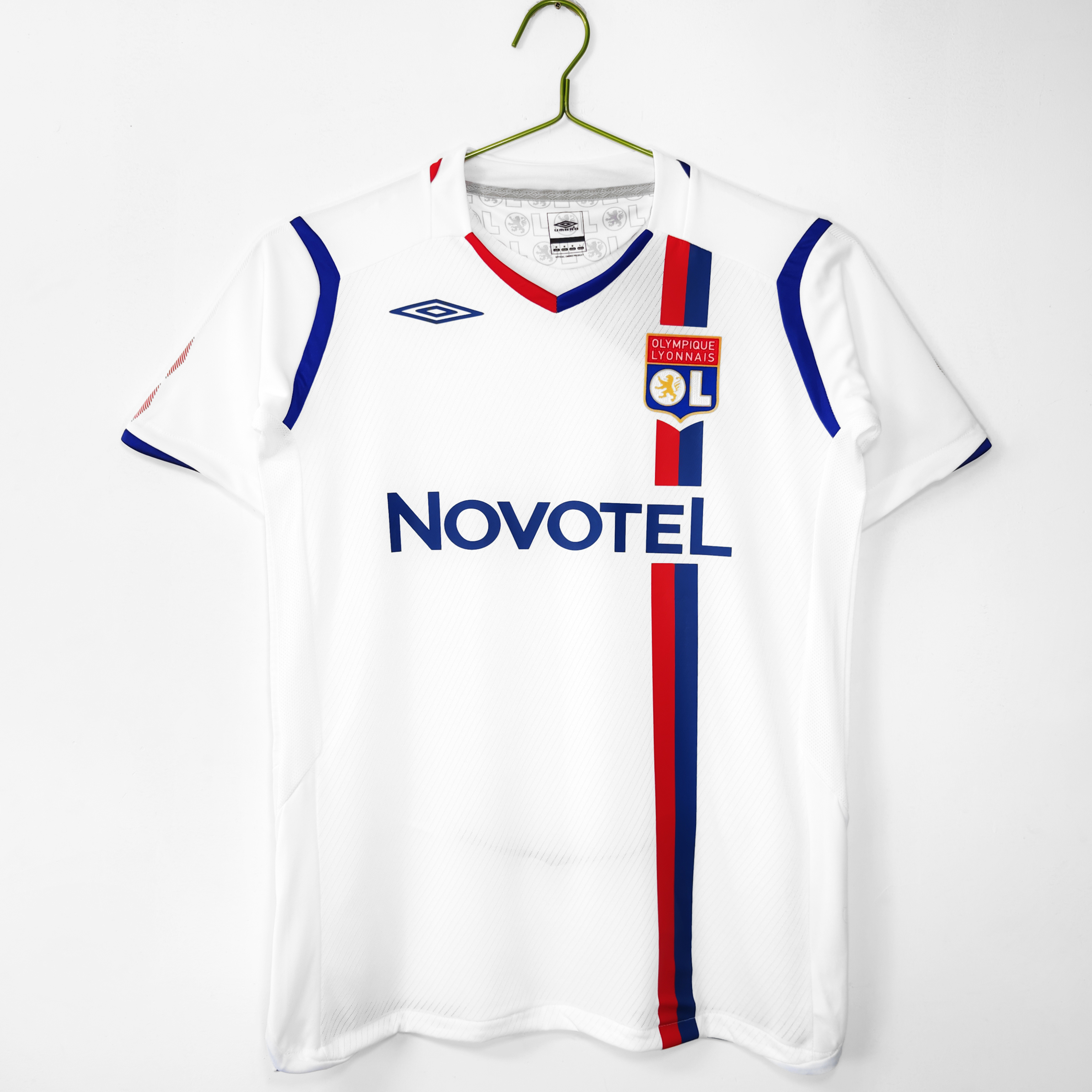 Camiseta de fútbol Lyon 2008/09 LOCAL MANGA CORTA VERSION FAN