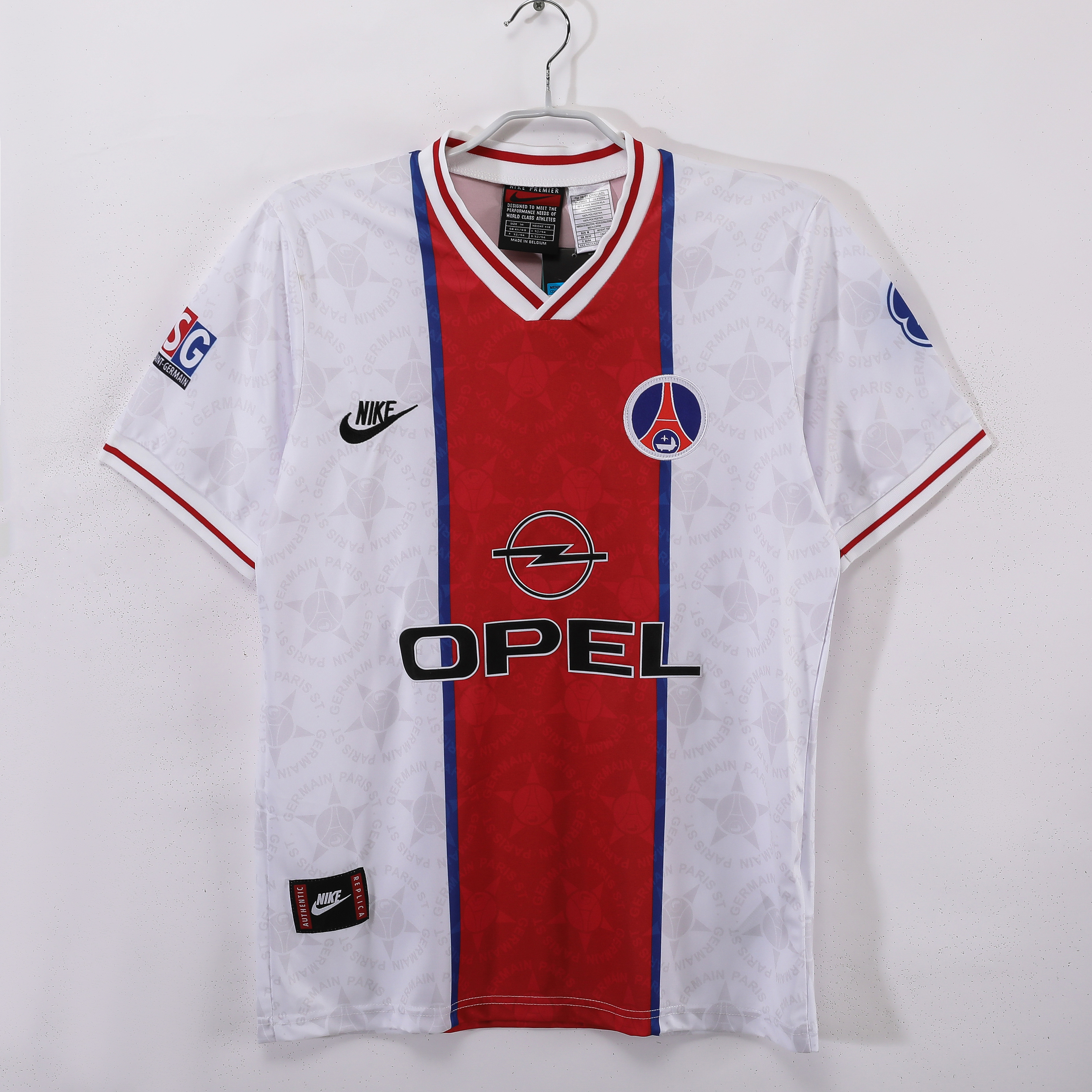 Camiseta de fútbol Paris Saint-Germain 1995/96 VISITANTE MANGA CORTA VERSION FAN