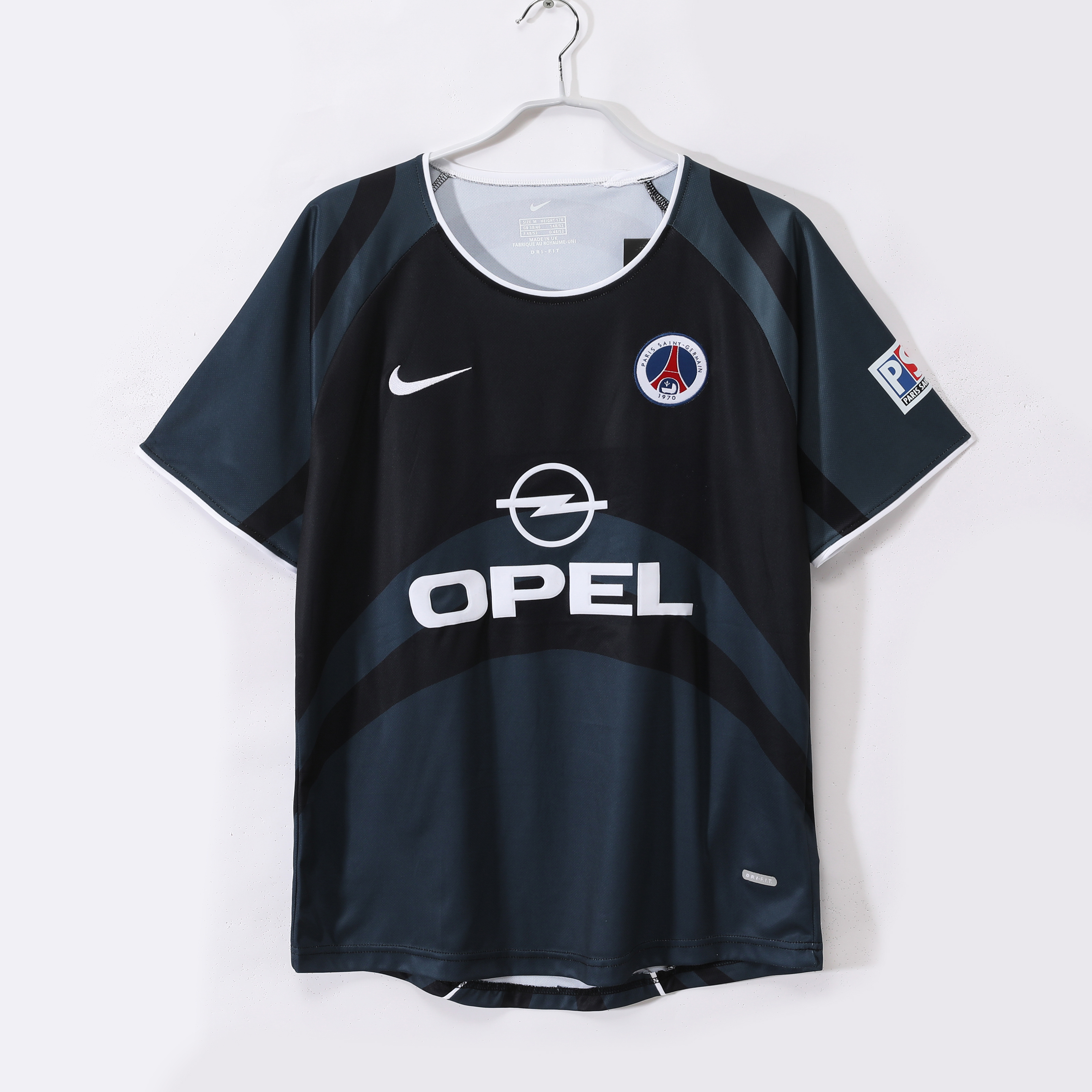 Camiseta de fútbol Paris Saint-Germain 2001/02 TERCERA MANGA CORTA VERSION FAN
