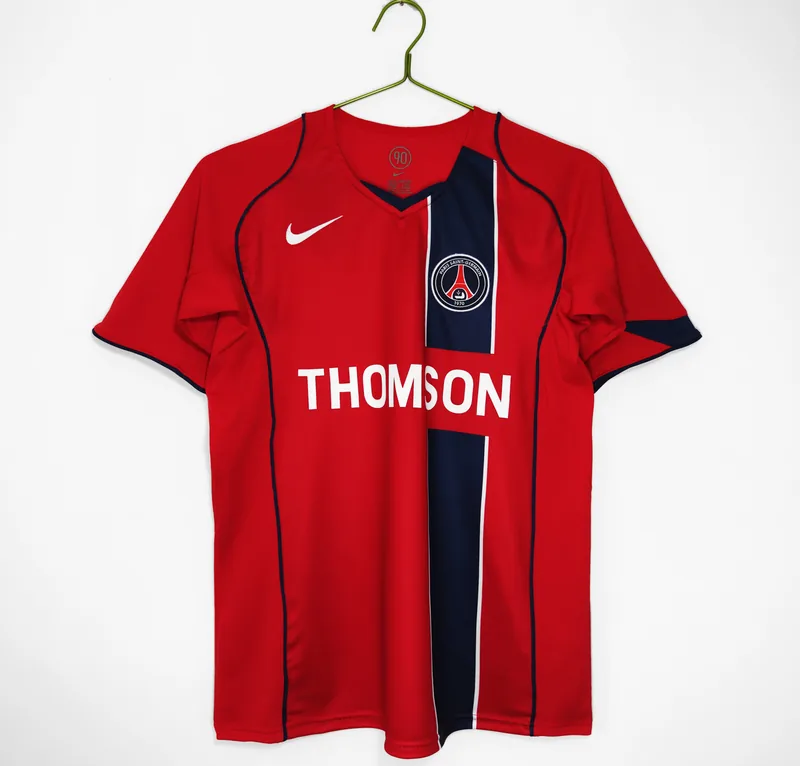 Camiseta Paris Saint-Germain 2004/05 VISITANTE MANGA CORTA VERSION FAN