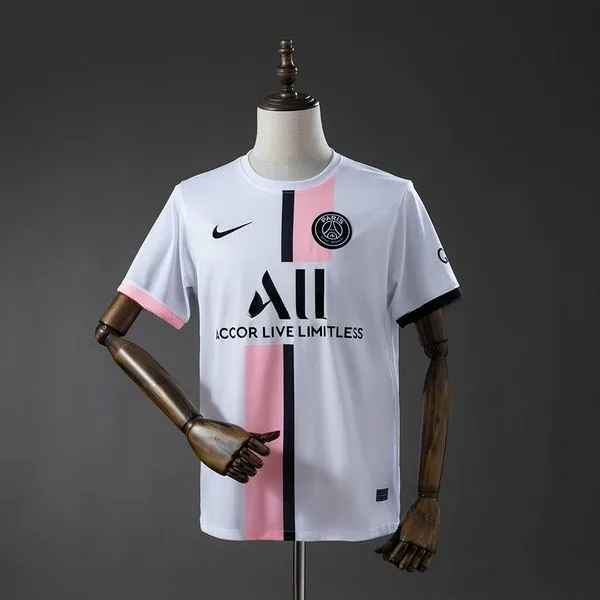 Camiseta de fútbol Paris Saint-Germain 2021/22 VISITANTE MANGA CORTA VERSION FAN