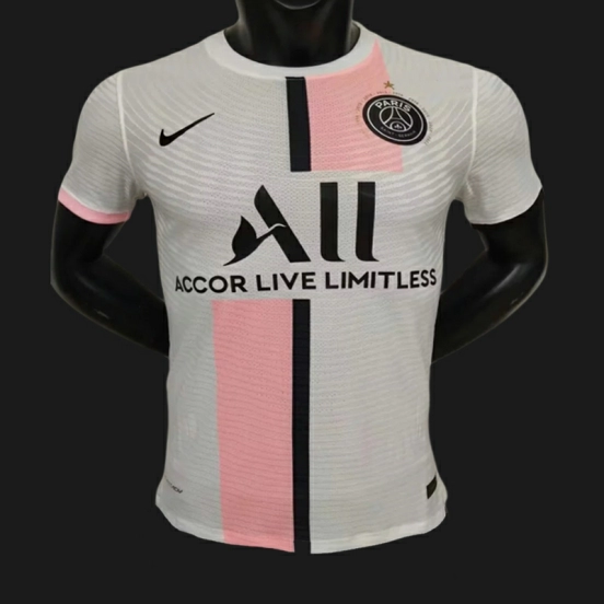 Camiseta de fútbol Paris Saint-Germain 2021/22 VISITANTE MANGA CORTA VERSION JUGADOR