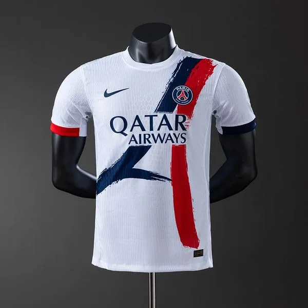 Camiseta de fútbol Paris Saint-Germain 2024/25 VISITANTE MANGA CORTA VERSION JUGADOR