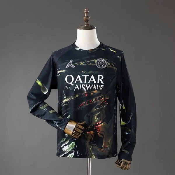 Camiseta de fútbol Paris Saint-Germain 2025/26 ESPECIAL MANGA LARGA VERSION FAN