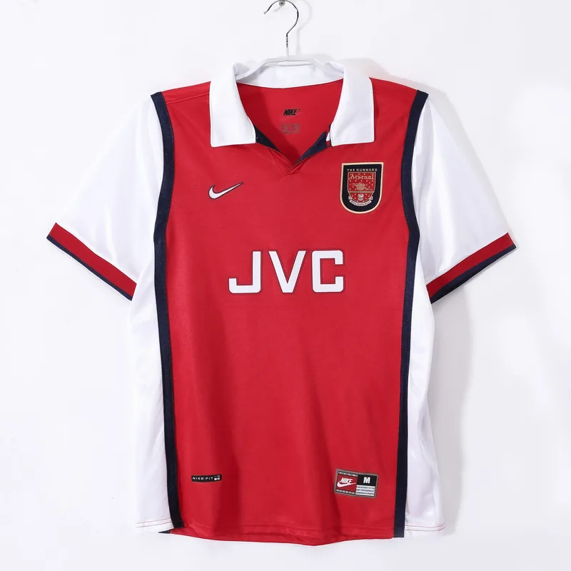 Camiseta Arsenal 1998/99 LOCAL MANGA CORTA VERSION FAN