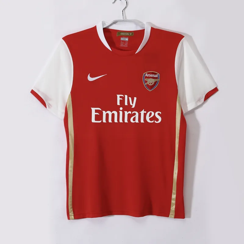 Camiseta Arsenal 2006/07 LOCAL MANGA CORTA VERSION FAN