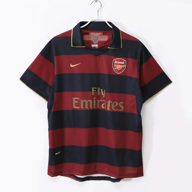 Camiseta Arsenal 2007/08 TERCERA MANGA CORTA VERSION FAN