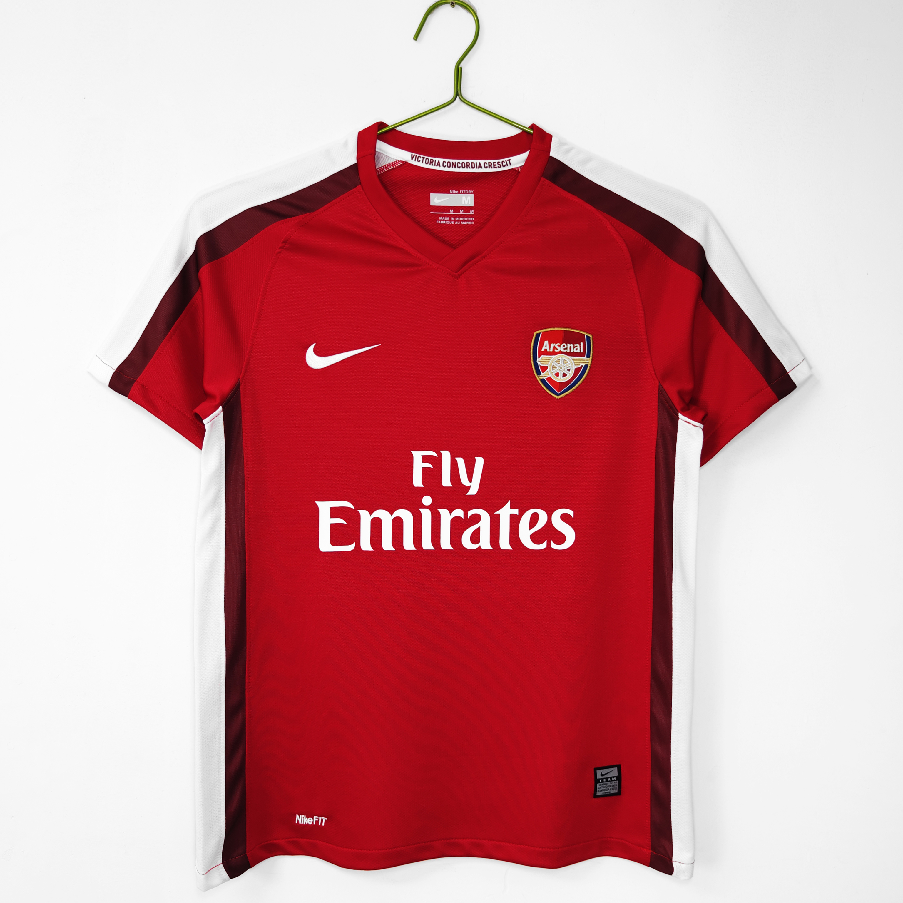 Camiseta de fútbol Arsenal 2008/10 LOCAL MANGA CORTA VERSION FAN