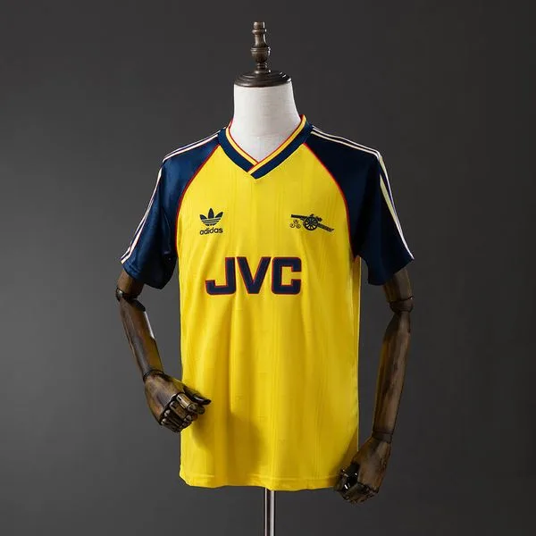 Camiseta de fútbol Arsenal 1988/90 VISITANTE MANGA CORTA VERSION FAN