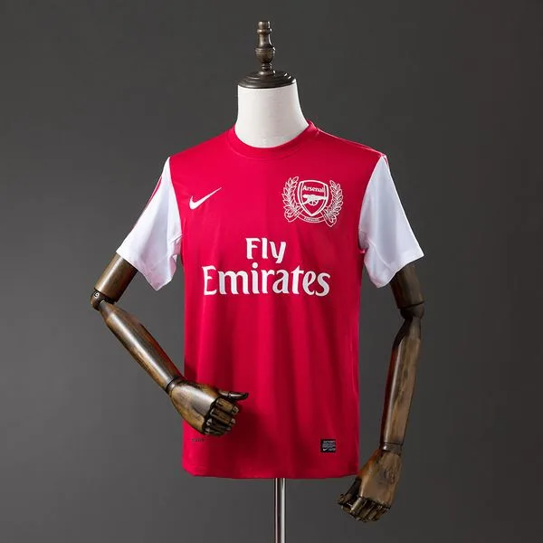 Camiseta de fútbol Arsenal 2011/12 LOCAL MANGA CORTA VERSION FAN