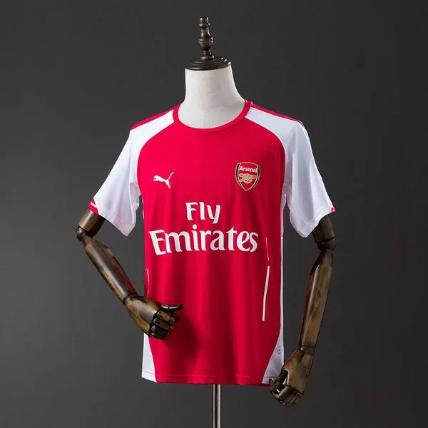Camiseta de fútbol Arsenal 2014/15 LOCAL MANGA CORTA VERSION FAN