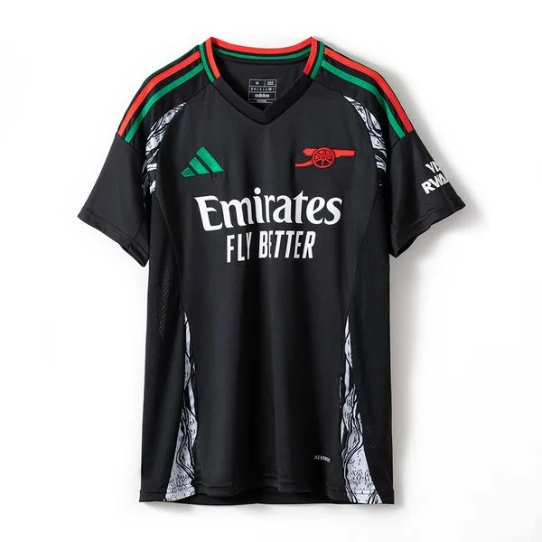 Camiseta de fútbol Arsenal 2024/25 VISITANTE MANGA CORTA VERSION FAN