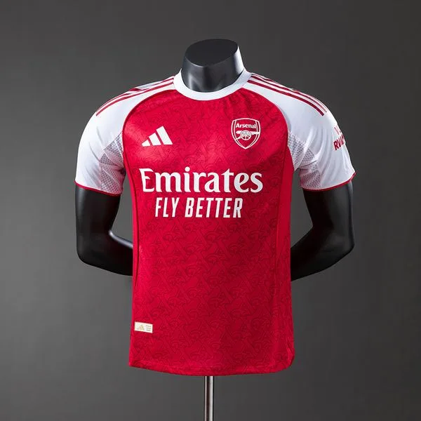 Camiseta de fútbol Arsenal 2025/26 LOCAL MANGA CORTA VERSION JUGADOR