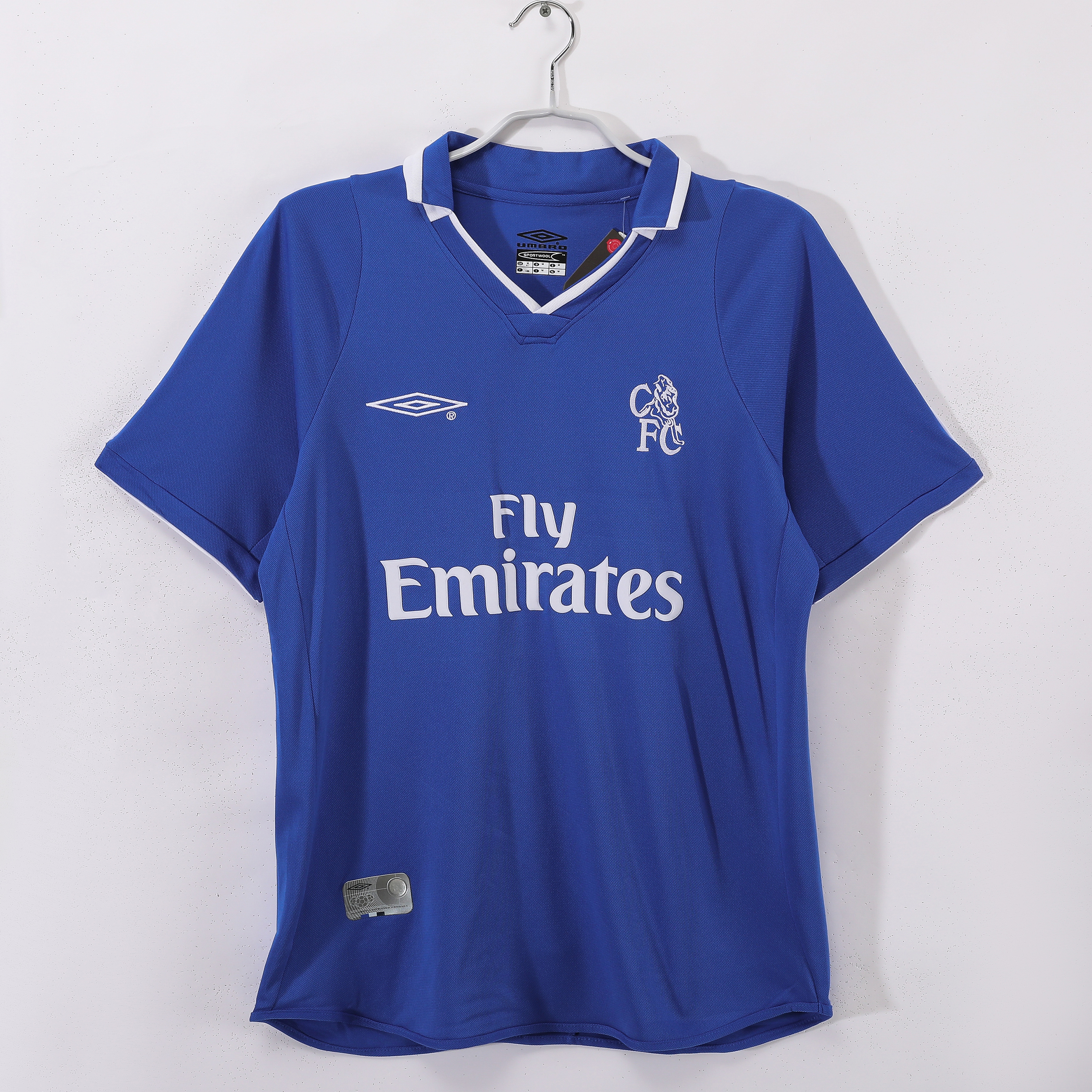 Camiseta de fútbol Chelsea 2001/03 LOCAL MANGA CORTA VERSION FAN