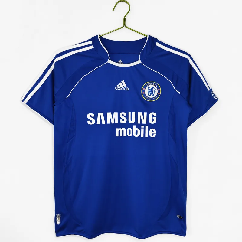 Camiseta Chelsea 2006/07 LOCAL MANGA CORTA VERSION FAN
