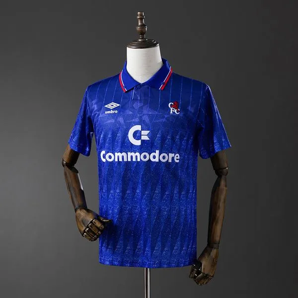 Camiseta de fútbol Chelsea 1989/91 LOCAL MANGA CORTA VERSION FAN