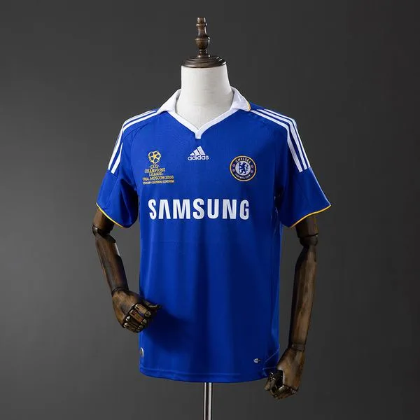 Camiseta de fútbol Chelsea 2008/09 LOCAL MANGA CORTA VERSION FAN