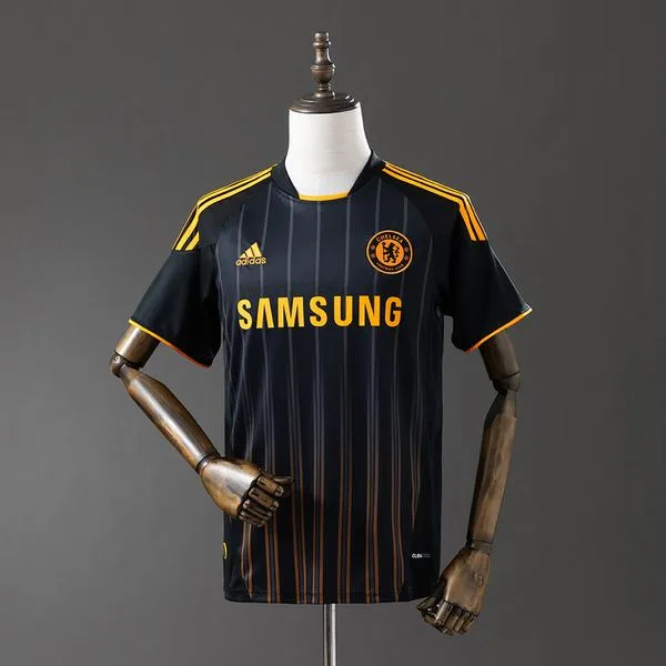 Camiseta de fútbol Chelsea 2010/11 VISITANTE MANGA CORTA VERSION FAN