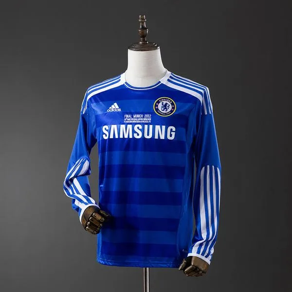 Camiseta de fútbol Chelsea 2011/12 LOCAL MANGA LARGA VERSION FAN