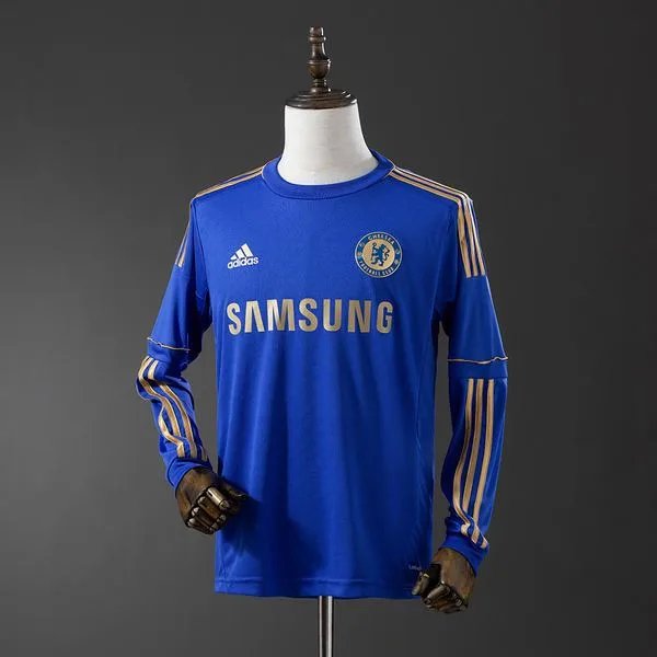 Camiseta de fútbol Chelsea 2012/13 LOCAL MANGA LARGA VERSION FAN