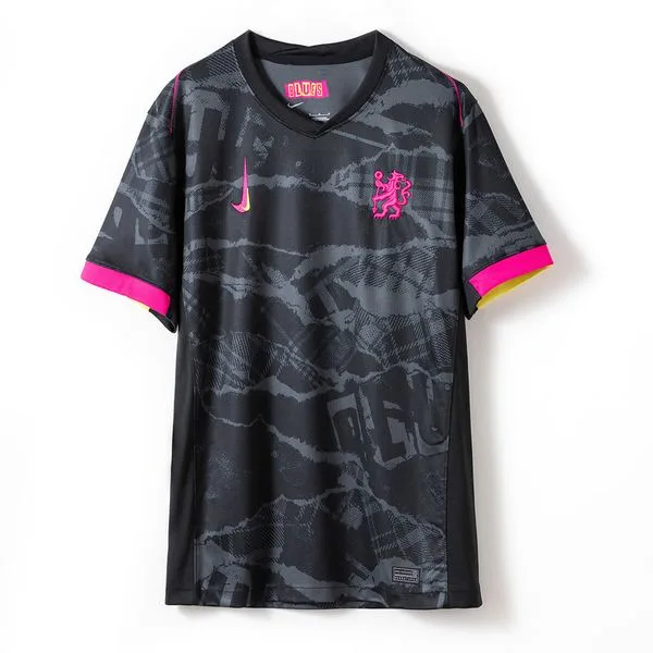 Camiseta de fútbol Chelsea 2024/25 TERCERA MANGA CORTA VERSION FAN